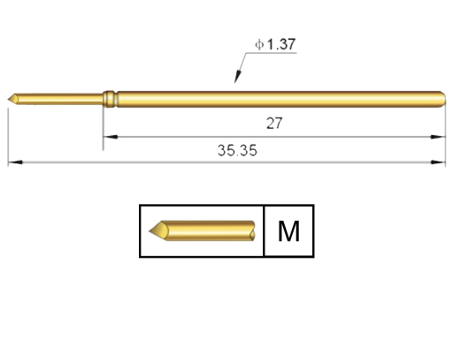 TP-136 Çap 1,36 mm Test Pinleri