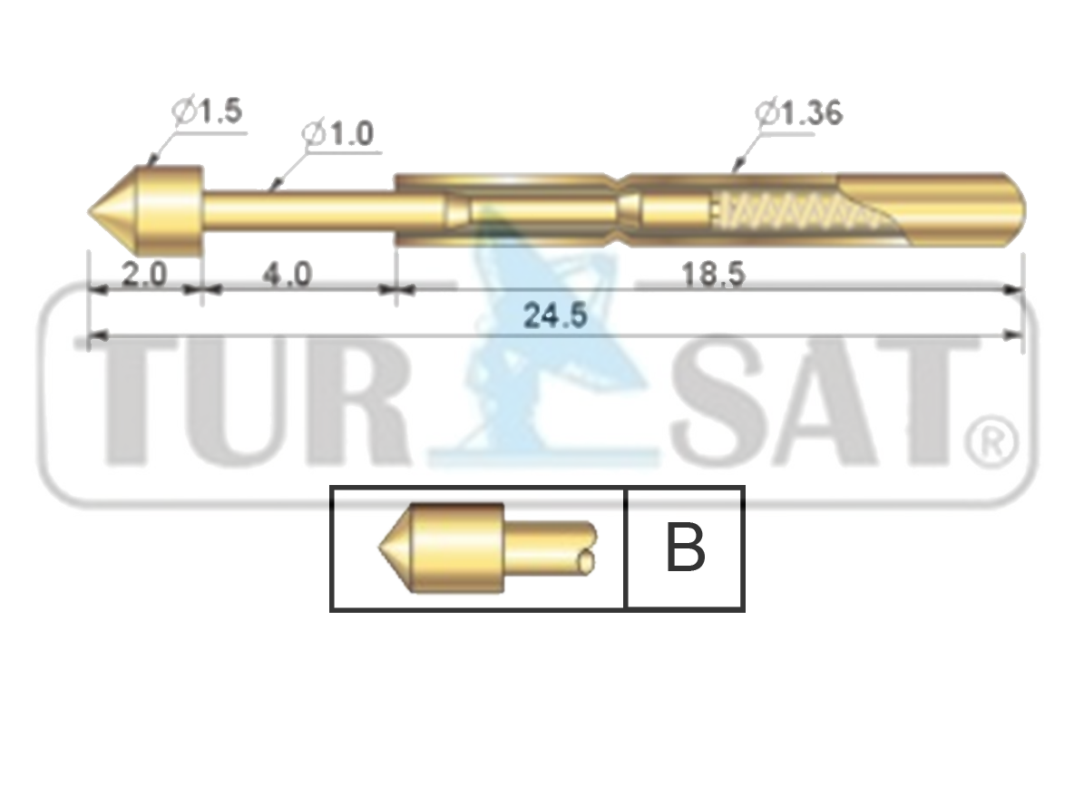 TP136-245-B Test Pini