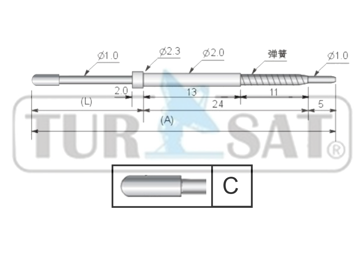 TP202-A-C Test Pini