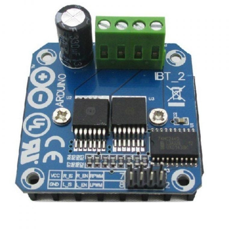 BTS7960B 20 Amper Motor Driver ( IBT_2 )  (BTS7960)