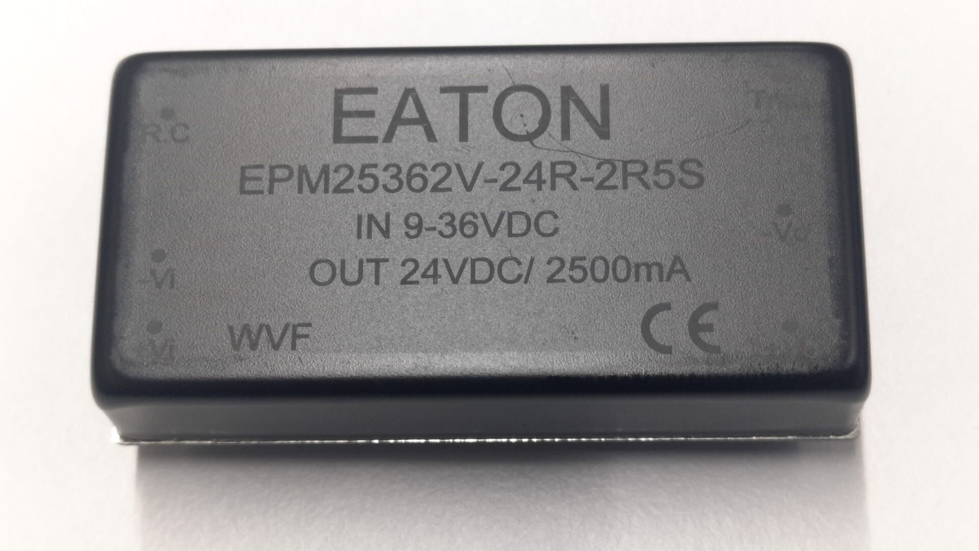 EPM25362V-24R-2R5S   9-36VDC IN   24 VDC OUT  2500mA