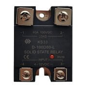 KS33 D-100D80-L 4-32VDC Solid State SSR 100V 80A 4-32 Kontrol  (KS33)