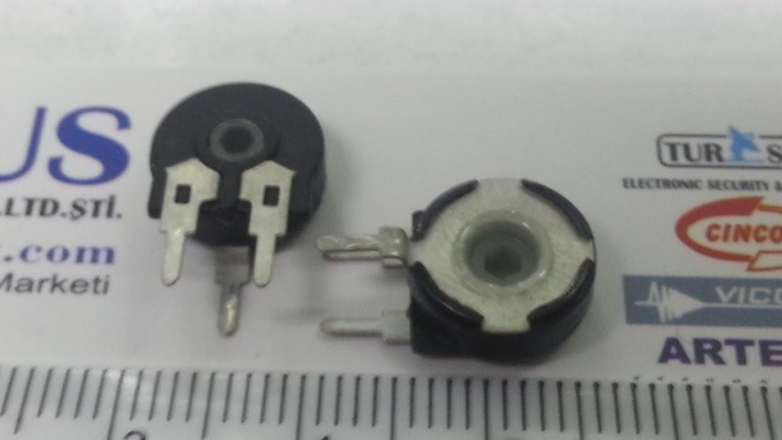 1 M Ohm Dik Trimpot - PT10MH5A-105A2020 1 Adet Fiyatı