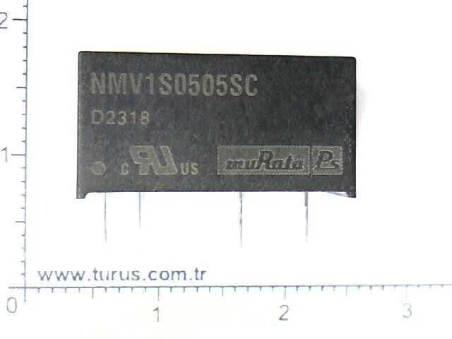 NMV1S0505SC  5V IN 5V OUT  1 Watt  İzolation V 3KV  (NMV1S0505SC)