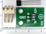 SS3144  Hall Effect Sensor + Pcb + Konnektör