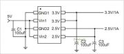 AP1120  5V ► 3V3 / 2V5