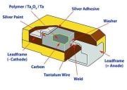 22 uF 10 Volt C kasa Tantal Kondansatör 100 Adet Fiyatı