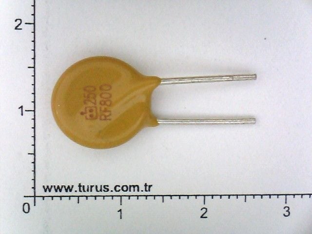 500 mA 250V PPTC PTC Sigorta (RF250-500)