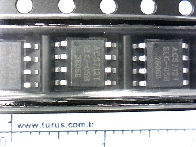 ACS712T Akım Sensor IC  (ACS712)