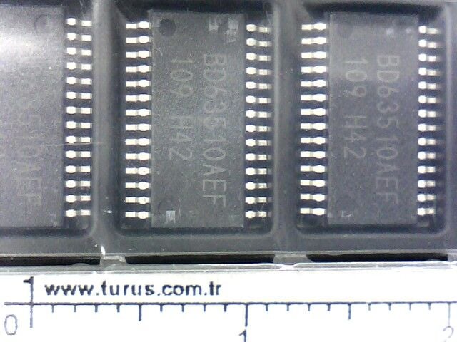 BD63510AEF  1/16 mikro adım motor sürücü (BD63510)