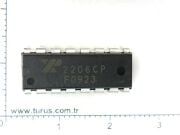 XR2206CP  1Hz-1MHz Sinyal Jeneratör Modülü ve fonksiyon jeneratörü entegresi  XR2206CP  (XR2206)