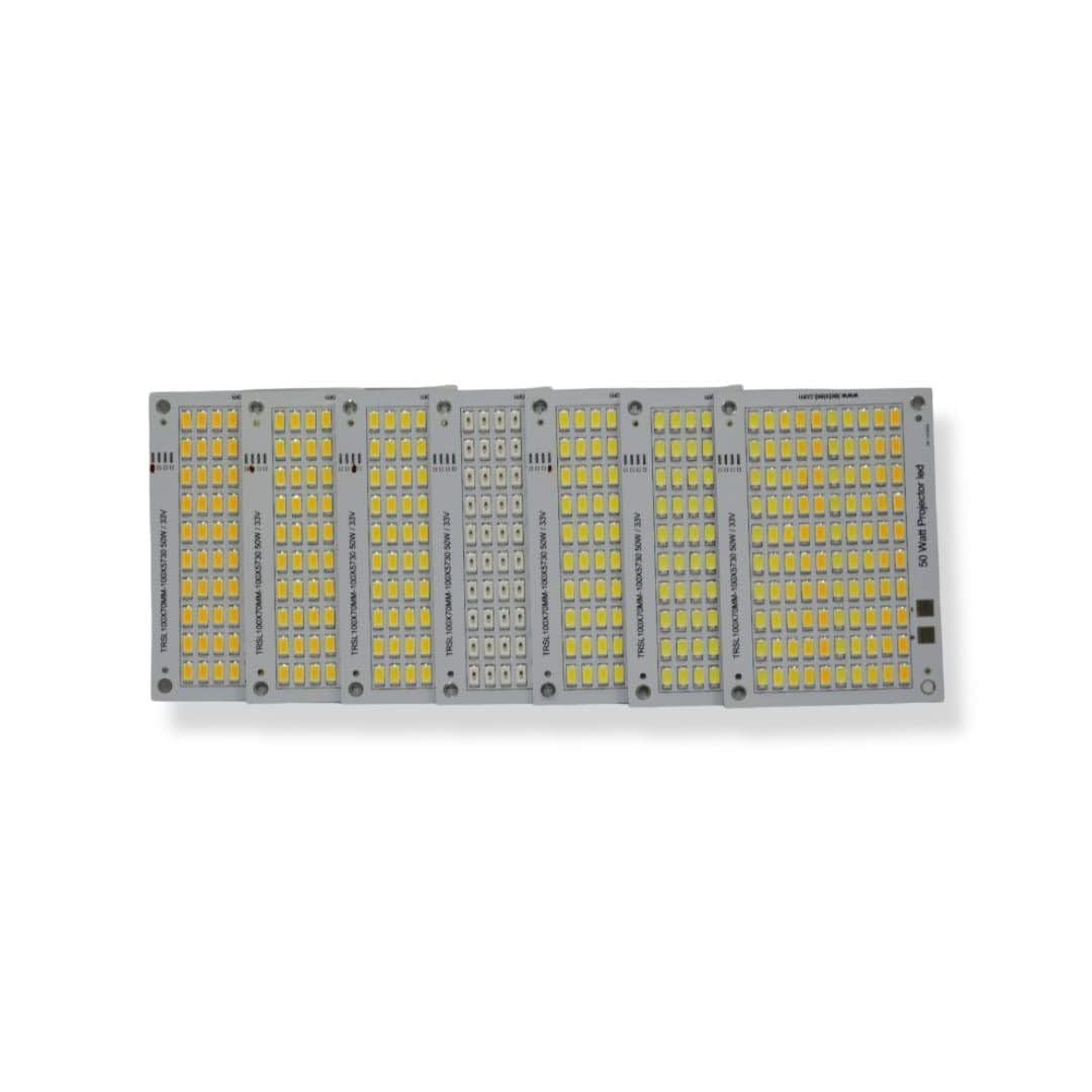 50 Watt Projektör Led Pcb 6000K