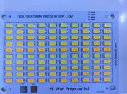 50 Watt Projektör Led Pcb 8000K