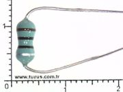 10 uH Direnç Tipi Bobin 1/2 Watt  (AL0407-100K) 1 Adet Fiyatı