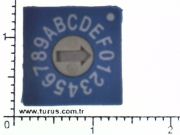 s11 Rotary Switches Hexadecimal rotary code