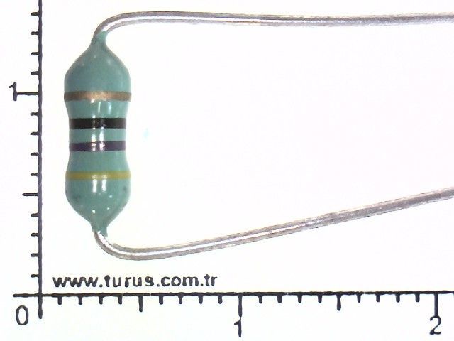 47 uH Direnç Tipi Bobin 1/2 Watt