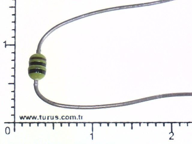 10 uH Direnç Tipi Bobin 1/8 Watt
