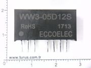 WW3-12S3V3   12V►3V3  3 Watt