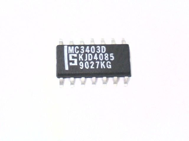 MC3403D QUAD DIFFERENTIAL INPUT OPERATIONAL AMPLIFIERS 1000Ad