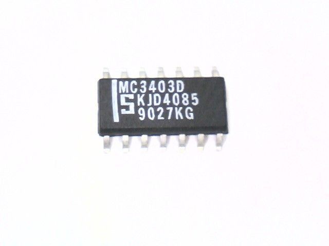MC3403D QUAD DIFFERENTIAL INPUT OPERATIONAL AMPLIFIERS 1 Adet